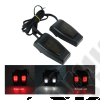 Kit d'enjoliveurs sur charnières de hayon à LED pour Jeep Wrangler JK