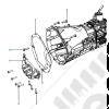 Boulon de tour de boite à vitesses manuelle (n° 3 du schéma) pour 3.8L V6 Chrysler pour Jeep