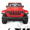 Pare chocs avant type Rubicon US avec porte treuil - Jeep Wrangler JL - H8064 / OFJLFBS014 + OFJLSB314H / OFJLFBS014B / JP-JL100