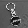 Porte clef Jeep rond en métal