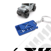 Porte clef Jeep avec Jerrican de couleur bleu