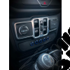 Kit de 5 boutons pour bas de tableau de bord - Jeep Wrangler JL