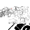 Vis pour patte fixation bâche origine - Jeep Wrangler JK - 6036311AA