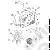 Buse d’air moteur de refroidissement moteur 2.5L TD - Jeep Grand Cherokee ZJ / ZG - 52079577