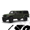 Hardtop RSI Smartcap EVO Sport - Jeep Gladiator JT - EVO600-MB