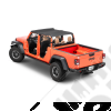 Bikini Savannah Couleur Noir - Jeep Gladiator JT - 13594.36
