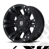 Jante aluminium KMC XD822 Monster II noir 9x17 / 5x114.3 / ET: +18 / CB: 78.3 - XD82279054718