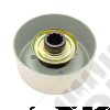 Yoke de sortie de boite de transfert (carré) avec déflecteur non monté pour frein à tambour type Willys pour Jeep Willys MB, Ford GPW, Hotchkiss M201