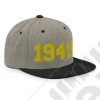 Casquette plate JEEP 1941, grise et noir