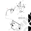 Tuyau de clim compresseur / condenseur pour 4.0L Jeep Wrangler TJ - 55037437AB