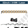 Barre de 10 phares LED universel (de 9V à 32V) Longueur 132cm soit 52"