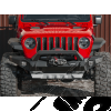 Pare chocs avant en aluminium RIVAL Long (Complet) - Jeep Wrangler JL - 1540.39RI-C-JL / RIV-2D.2701.2-NL / 2D.2701.2-NL / RI2D.2701.2-NL / RIV2D.2701.2-NL / RI2D.2701.3-NL