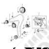 Courroie de distribution 2.2L CRD Jeep Cherokee KL