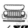 Calandre au look du dernier Wrangler JL 2024 pour Jeep Wrangler JL (sans caméra)