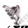Collecteur d'échappement Sport acier/inox 4.0L Jeep Cherokee XJ