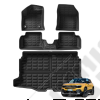 Kit de tapis avant, arrière et coffre pour Jeep Avenger