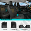 Kit de tapis avant, arrière et coffre pour Jeep Avenger