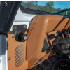 Kit de 2 boulons aluminium (vis) de baie de pare brise, Jeep CJ5, CJ6, C7, CJ8, Wrangler YJ