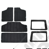 Kit d'isolation thermique pour hardtop de Jeep Wrangler JK Unlimited (4 portes)