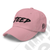 Casquette Jeep, couleur rose écrit Jeep en noir