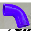 Kit de 2 durites silicones de remplacement pour durite de turbo / boite à air 2.8L CRD Jeep Wrangler JK