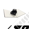 Goodies : Carte postale pop-up 3D Jeep Wrangler