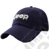 Casquette JEEP, bleu nuit écrit beige 