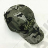 Casquette Jeep Club - Camouflage militaire vert - Ecriture Jeep en kaki surpiqué de noir