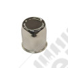 Cache moyeu chromé de roue (diamètre : 80mm) pour Jeep - 1402.21 / H2984 / CC80 / EXC100