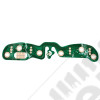 Circuit imprimé pour tableau de bord, derrière le bloc des 5 compteur manomètres du tableau de bord pour Jeep Wrangler YJ 