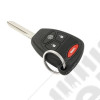 Clef avec télécommande d'ouverture de porte à distance (nu, seulement le châssis) Jeep Wrangler JK, Compass MK, Patriot MK - 0414.20 / 68039414AE / 68039414