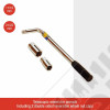 Clef démonte roue télescopique universel pour 4x4, Jeep, .. (douille 17mm, 19mm, 21mm et 23mm)