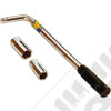 Clef démonte roue télescopique universel pour 4x4, Jeep, .. (douille 17mm, 19mm, 21mm et 23mm)