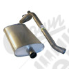 Muffler & Tailpipe (Oval Style)
