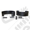 Bumperette Set (Rear-Black)
