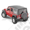 Replacement Soft Top (4 Door-Black Diamond)