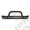 Pare chocs avant double tubes acier couleur noir pour Jeep Wrangler JK, JL, Gladiator JT