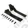 Tailgate Hinges (Black Stainless)