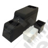 Deluxe Locking Center Console (Black Denim)