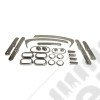 Complete Interior Trim Kit (4-Door; Chrome)