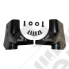 Windshield Light Bracket Kit (Black)