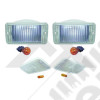 Kit de 4 feux clignotants blanc avant (version US) pour Jeep Wrangler TJ