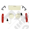 Kit ampoules intérieur LED Blanc pour Jeep Wrangler JK (phase 2)