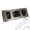 Switch Plate w/ Rocker Switches & Power Socket