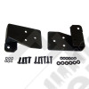 Mirror Relocation Brackets (Black)