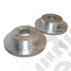 Kit 2 disques de frein "Performance" avant renforcés percés et raynurés pour Jeep Wrangler TJ, Cherokee XJ