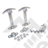 Hood Catch Kit (Stainless-Set of 2)