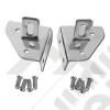 Windshield Light Bracket Kit (Stainless)