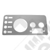 Dash Overlay (Stainless)