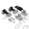 Hood Catch Kit (Stainless-TJ Style)